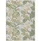 Homeroots 3' X 5' Ivory Wheat And Olive Green Botanical Leaves Washable Indoor Outdoor Area Rug 618406 - alternate 2