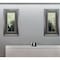 Homeroots 15" X 27" Gunmetal Gray Frame Sparrows Dusk, Set Of 2, 2PK 365876 - alternate 2