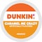 Dunkin K-Cup Caramel Me Crazy Coffee - Compatible with Keurig Brewer - Medium - K-Cup, 4PK 5000364900 - alternate 1