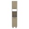 Homeroots 82in Gray And Oak Wood Pantry Or Storage Closet 492008 - alternate 1