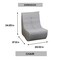 Deko Living Gray Outdoor Compressed Foam Chair COP30019LST - alternate 2