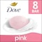 Dove Pink Rosa Beauty Bar Soap, 30 Ounce, 9PK 62715604 - alternate 3