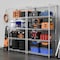 Factory 2U Wire Shelving Unit, 14inD x 24inW x 63inH, 5 Shelves, Medium Duty 250 lbs Per Shelf, Chrome 803968 - alternate 2