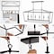 Jonathan Y Pagoda 49" 6-Light Classic Traditional Metal Linear Cage Lantern LED Pendant, Oil Rubbed Bronze JYL7439A - alternate 3