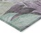Homeroots 5' X 8' Lavender And Lilac Floral Washable Indoor Outdoor Area Rug 611115 - alternate 2