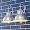 Jonathan Y Frisco 17.25" 2-Light Farmhouse Industrial Iron LED Vanity, Chrome JYL7482A - alternate 4