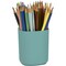 Acrimet Jumbo Pencil Holder Pen Cup Caddy Super Sized Desktop Organizer Solid Green 934.VO - alternate 2