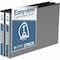 Davis Group Easyview Premium, 1" AD (11" x 17"), - Black, PK2 8601-01-02 - alternate 1