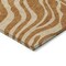 Homeroots 3' X 5' Copper And Tan Animal Print Washable Indoor Outdoor Area Rug 600642 - alternate 2