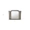 Homeroots 38" Gunmetal Lighted Abstract Wood Framed Mounted Dresser Mirror 485901 - alternate 2