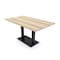 Skutchi Designs Rectangle Conference Table With Power Unit, 36 in W, 72 in L, Brown HAR-REC-36X72-DOU.BK-K525-NA - alternate 1