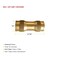 Mytee Products 4Pcs DOT Union Connector Brass Push-to-Connect Air Brake Fittings 5/8in Tube OD, 2PK MP-ABF-UNION58x2 - alternate 2