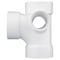 Charlotte Pipe Schedule 40 3 in. Hub X 3 in. D Hub PVC Reducing Double Fixture Fitting Tee 1 pk PVC 00418 0800 - alternate 2