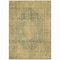 Homeroots 9' X 12' Artichoke Green And Beige Medallion Washable Indoor Outdoor Area Rug 616446 - alternate 2