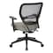Space Seating 55 Series  Silver Ion Technology Task Chair, Linen Stone 5500-F22 - alternate 3
