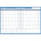 At-A-Glance 30/60-Day Erasable Horizontal Wall Planner - Monthly - 36in x 24in Sheet Size - Blue, Gray - PM-233-28 - alternate 1