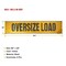 Mytee Products 84 inx18 in Oversize Load Sign Banner w/ Grommets & 44 in Ropes Refletive Webbing, 2PK WLS-M-REFx2 - alternate 2