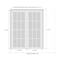 Sartodoors Double Pocket Interior Door, 60" x 96", White QUADRO4115DP-WS-6096 - alternate 1