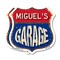 Signmission Miguel's Garage, 6 inch X 6 inch, Plastic Sign, 2PK SHI-P-2PACK-6-383-MIGUEL - alternate 1