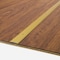 M-D Building Products Building Products 1-1/4'' x 36'' Satin Brass Aluminum Seam Binder with Screw Nails 79012 - alternate 2