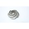 Goulds Water Technology 8IN STAINLESS 5-VANE PUMP IMPELLER 1X2-10 3196M - alternate 1