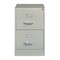 Hirsh 18" W 2 Drawer Vertical File Cabinet, Light Gray, Legal 14420 - alternate 2