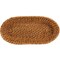 Martha Stewart Rattan Woven 12.5in x 6in Oval Bread Basket in Brown 76603.01 - alternate 2