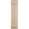 Ekena Millwork Rustic Two Board Joined Board-n-Batten Hand Hewn Faux Wood Shutters, 11W x 48H, PR SHUBJS11X48HHPR - alternate 3