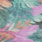 Homeroots 5' X 8' Teal Blue And Aqua Floral Washable Indoor Outdoor Area Rug 611133 - alternate 2