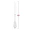 Smarty Had A Party Shiny Baroque Silver Plastic Knives (600 Knives), 600PK 7957-SBQ-CASE - alternate 3