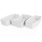 Gibson Elite Gracious Dining 4 Piece Stoneware Tidbit Dish with Metal Rack Serving Set in White 134041.04 - alternate 2