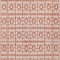 Homeroots 9' X 12' Salmon And Ivory Geometric Washable Indoor Outdoor Area Rug 613805 - alternate 2