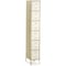 Safco Six Tier Box Locker, 12 in W, 18 in D, 78 in H, Tan 5524TN - alternate 1