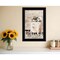 Homeroots Fresh Laundry 2 Black Framed Print Bathroom Wall Art 405017 - alternate 2