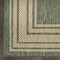 Homeroots 6' X 9' Green Geometric Indoor Outdoor Area Rug 572874 - alternate 2