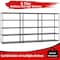 Shuntong Atlas 5-Tier 48 in.W x 24 in.D x 72 in.H Heavy Duty Storage Shelving Load 3250 Lbs, Laminated Board, Hammertone ATB-H48-24-72-5B - alternate 2