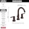Delta Trinsic Two Handle Widespread Bathroom Faucet 3559-RBMPU-DST - alternate 2