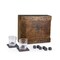 Picnic Time Family Of Brands NCAA Ole Miss Rebels Whiskey Box Gift Set 605-10-509-373-0 - alternate 1