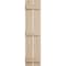 Ekena Millwork Rustic Two Board Spaced Board-n-Batten Pecky Cypress Faux Wood Shutters, 11 1/2"W x 62"H SHUBSS11X62PCPR - alternate 2