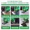 Wrightmaster 550W 110V Corded Jig Saw with 4 Variable Speeds, CE Certificated, Multifunctional&Portable ZR-JG-80A - alternate 2