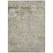 Homeroots 3' X 5' Beige Gray And Green Floral Washable Indoor Outdoor Area Rug 604060 - alternate 2
