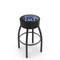 Holland Bar Stool Co 25" 4" Memphis Cushion Seat, Blk Wrinkle Base Swivel Bar Stool L8B125Memphs - alternate 1