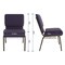 Flash Furniture Hercules Church Chair, 21-1/4 in W 25" L 33" H, Fabric Seat FD-CH0221-4-GV-ROY-BAS-GG - alternate 3