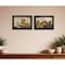 Homeroots Set Of Two May Our Hearts Be Warm 2 Black Framed Print Kitchen Wall Art, 2PK 407113 - alternate 2