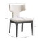 Manhattan Comfort Eloria Wood Chenille Side Chair in Cream - Set of 2 DC1622-1 - alternate 2
