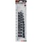 Performance Tool 10 pc. 3/8 in. Dr. Metric Flex Socket Set, 12 Pt, CrV, Rail W38981 - alternate 2