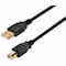 Monoprice USB 2.0 Cable, 15 ft.L, Black 5440 - alternate 1