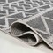 Jonathan Y Aylan High-Low Pile Knotted Trellis Geometric Black/Ivory 2 ft. x 8 ft. Indoor/Outdoor Runner Rug SBH104A-28 - alternate 2