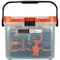 Black & Decker 20V MAX Cordless Drill/Driver & Project Kit, 63-Piece BCKSB62C1 - alternate 2