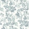 A-Street Prints Beach Rose Teal Floral Fruits Wallpaper 4172-27494 - alternate 1